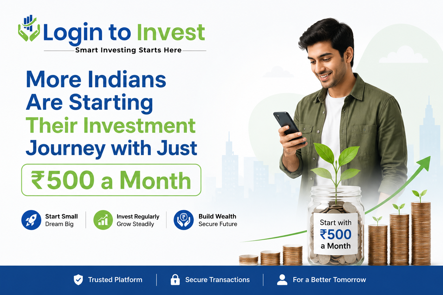 More Indians Are Starting Their Investment Journey with Just ₹500 a Month